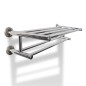vidaXL Toallero de acero inoxidable 6 tubos vidaXL Toallero de acero inoxidable 6 tubos
