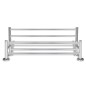 vidaXL Toallero de acero inoxidable 6 tubos vidaXL Toallero de acero inoxidable 6 tubos