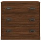 vidaXL Aparador de madera contrachapada roble marrón 70x35,5x67,5 cm vidaXL Aparador de madera contrachapada roble marrón 70x35,5x67,5 cm