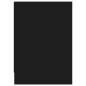 vidaXL Mueble para TV madera contrachapada negro 146,5x35x50 cm
