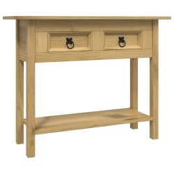 vidaXL Mesa consola Corona Range de pino mexicano 93x34,5x73 cm