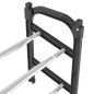 vidaXL Zapatero extensible con dos estantes 119x24x37 cm vidaXL Zapatero extensible con dos estantes 119x24x37 cm