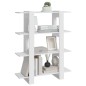 vidaXL Estantería/divisor de espacios blanco 100x30x123,5 cm vidaXL Estantería/divisor de espacios blanco 100x30x123,5 cm