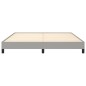 vidaXL Estructura de cama tela gris claro 160x200 cm vidaXL Estructura de cama tela gris claro 160x200 cm