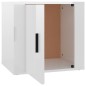 vidaXL Mesita de noche color blanco brillante 50x39x47 cm vidaXL Mesita de noche color blanco brillante 50x39x47 cm