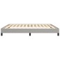 vidaXL Estructura de cama tela gris claro 160x200 cm vidaXL Estructura de cama tela gris claro 160x200 cm