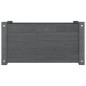 vidaXL Jardinera de madera maciza de pino gris 60x31x31 cm vidaXL Jardinera de madera maciza de pino gris 60x31x31 cm