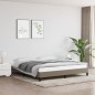 vidaXL Estructura de cama de tela gris taupe 180x200 cm vidaXL Estructura de cama de tela gris taupe 180x200 cm