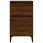 vidaXL Mesitas de noche 2 uds color roble marrón 40x35x70 cm vidaXL Mesitas de noche 2 uds color roble marrón 40x35x70 cm
