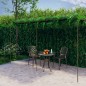 vidaXL Pérgola de jardín marrón antiguo 6x3x2,5 m hierro vidaXL Pérgola de jardín marrón antiguo 6x3x2,5 m hierro