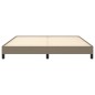 vidaXL Estructura de cama de tela gris taupe 180x200 cm vidaXL Estructura de cama de tela gris taupe 180x200 cm