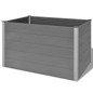 vidaXL Arriate de WPC gris 150x100x91 cm vidaXL Arriate de WPC gris 150x100x91 cm