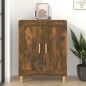 vidaXL Aparador madera contrachapada color roble ahumado 69,5x34x90 cm vidaXL Aparador madera contrachapada color roble ahumado 69,5x34x90 cm