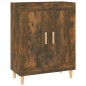 vidaXL Aparador madera contrachapada color roble ahumado 69,5x34x90 cm vidaXL Aparador madera contrachapada color roble ahumado 69,5x34x90 cm