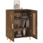 vidaXL Aparador madera contrachapada color roble ahumado 69,5x34x90 cm vidaXL Aparador madera contrachapada color roble ahumado 69,5x34x90 cm