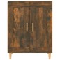 vidaXL Aparador madera contrachapada color roble ahumado 69,5x34x90 cm vidaXL Aparador madera contrachapada color roble ahumado 69,5x34x90 cm