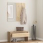vidaXL Set de muebles de recibidor madera contrachapada roble Sonoma vidaXL Set de muebles de recibidor madera contrachapada roble Sonoma