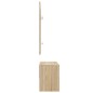 vidaXL Set de muebles de recibidor madera contrachapada roble Sonoma vidaXL Set de muebles de recibidor madera contrachapada roble Sonoma