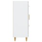 vidaXL Aparador de madera contrachapada blanco 69,5x34x90 cm vidaXL Aparador de madera contrachapada blanco 69,5x34x90 cm