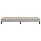 vidaXL Estructura de cama de tela gris claro 80x200 cm vidaXL Estructura de cama de tela gris claro 80x200 cm