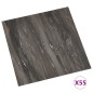 vidaXL Lamas para suelo autoadhesivas 55 uds PVC 5,11 m² gris oscuro