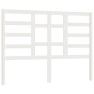 vidaXL Cabecero de cama madera maciza de pino blanco 166x4x104 cm vidaXL Cabecero de cama madera maciza de pino blanco 166x4x104 cm