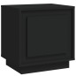 vidaXL Mesita de noche madera contrachapada negro 44x35x45 cm vidaXL Mesita de noche madera contrachapada negro 44x35x45 cm