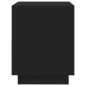 vidaXL Mesita de noche madera contrachapada negro 44x35x45 cm vidaXL Mesita de noche madera contrachapada negro 44x35x45 cm