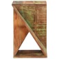 vidaXL Mesa auxiliar madera maciza reciclada 35x35x55 cm vidaXL Mesa auxiliar madera maciza reciclada 35x35x55 cm