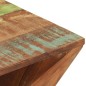 vidaXL Mesa auxiliar madera maciza reciclada 35x35x55 cm vidaXL Mesa auxiliar madera maciza reciclada 35x35x55 cm