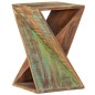 vidaXL Mesa auxiliar madera maciza reciclada 35x35x55 cm vidaXL Mesa auxiliar madera maciza reciclada 35x35x55 cm