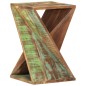 vidaXL Mesa auxiliar madera maciza reciclada 35x35x55 cm vidaXL Mesa auxiliar madera maciza reciclada 35x35x55 cm