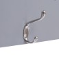 vidaXL Perchero de pared FAMILY gris 74x29,5 cm vidaXL Perchero de pared FAMILY gris 74x29,5 cm