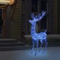 vidaXL Reno navideño acrílico XXL 250 LEDs azules 180 cm vidaXL Reno navideño acrílico XXL 250 LEDs azules 180 cm