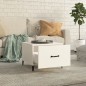 vidaXL Mesa de centro con patas de metal 2 unidades blanco 50x50x40 cm vidaXL Mesa de centro con patas de metal 2 unidades blanco 50x50x40 cm