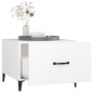 vidaXL Mesa de centro con patas de metal 2 unidades blanco 50x50x40 cm vidaXL Mesa de centro con patas de metal 2 unidades blanco 50x50x40 cm