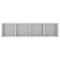 vidaXL Estantería/mueble de TV blanco brillo 143x30x36 cm vidaXL Estantería/mueble de TV blanco brillo 143x30x36 cm