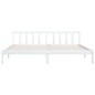 vidaXL Estructura de cama madera maciza blanco Super King 180x200 cm vidaXL Estructura de cama madera maciza blanco Super King 180x200 cm