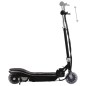 vidaXL Patinete eléctrico con LED negro 120 W vidaXL Patinete eléctrico con LED negro 120 W