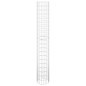 vidaXL Poste circular de gaviones acero galvanizado Ø30x200 cm