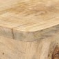 vidaXL Mesa consola de madera maciza de mango rugosa 115x40x75 cm vidaXL Mesa consola de madera maciza de mango rugosa 115x40x75 cm