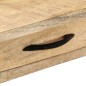 vidaXL Mesa consola de madera maciza de mango rugosa 115x40x75 cm vidaXL Mesa consola de madera maciza de mango rugosa 115x40x75 cm