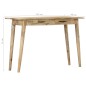 vidaXL Mesa consola de madera maciza de mango rugosa 115x40x75 cm vidaXL Mesa consola de madera maciza de mango rugosa 115x40x75 cm