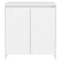 vidaXL Aparador de madera contrachapada blanco 70x41x75 cm vidaXL Aparador de madera contrachapada blanco 70x41x75 cm