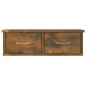 vidaXL Armario de pared contrachapado roble ahumado 60x26x18,5 cm vidaXL Armario de pared contrachapado roble ahumado 60x26x18,5 cm