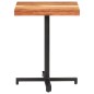 vidaXL Mesa de bistró cuadrada madera de mango maciza 60x60x75 cm