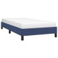vidaXL Estructura de cama de tela negro 100x200 cm vidaXL Estructura de cama de tela negro 100x200 cm