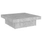 vidaXL Mesa de centro madera contrachapada gris hormigón 80x50x40 cm vidaXL Mesa de centro madera contrachapada gris hormigón 80x50x40 cm
