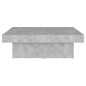 vidaXL Mesa de centro madera contrachapada gris hormigón 80x50x40 cm vidaXL Mesa de centro madera contrachapada gris hormigón 80x50x40 cm