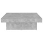 vidaXL Mesa de centro madera contrachapada gris hormigón 80x50x40 cm vidaXL Mesa de centro madera contrachapada gris hormigón 80x50x40 cm